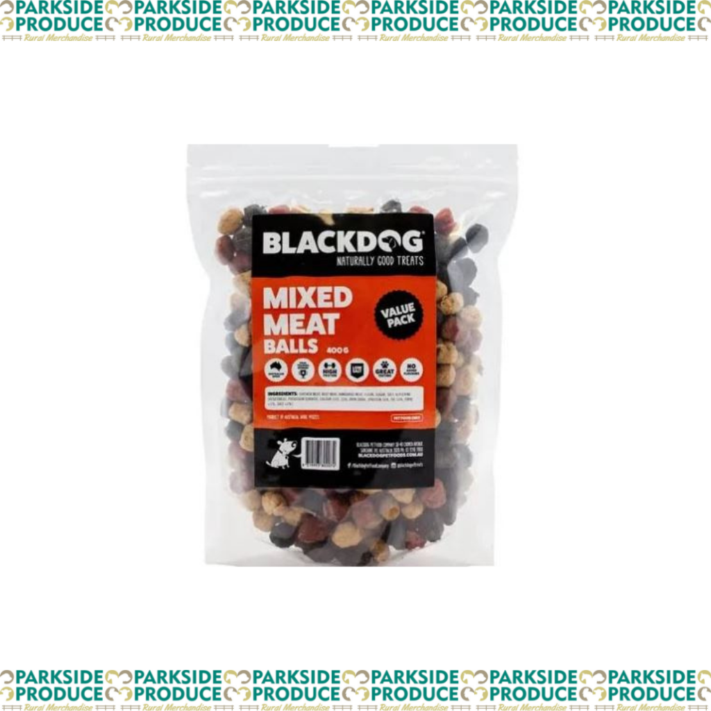 Blackdog Meat Balls Roo/Chick/Beef - 400g