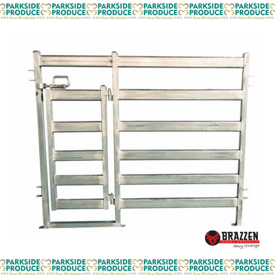 Cattle Panel with Man Gate Standard 2.1m