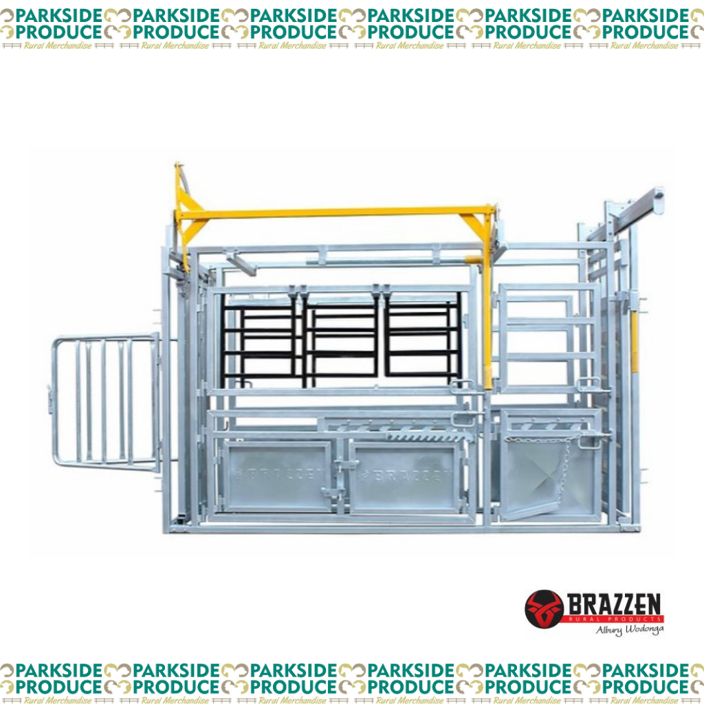 Cattle Crush Premium (4 Pins) Assembled.