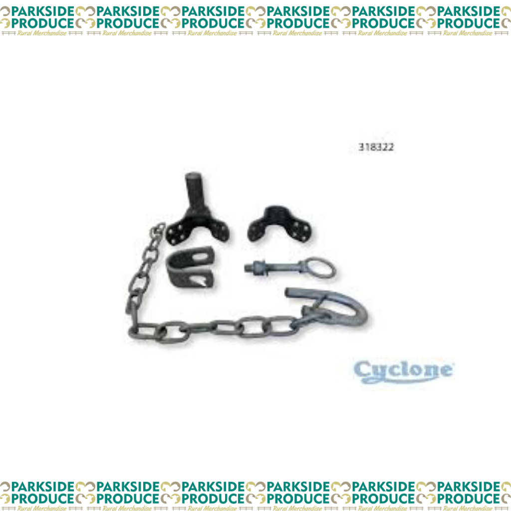 Universal Gate Fitting - Screw on Pipe Set (Suit 90 or 100nb)