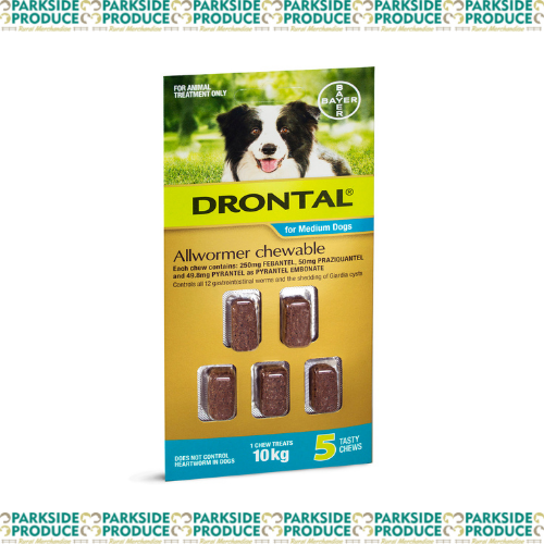 Drontal allwormer medium dogs sale