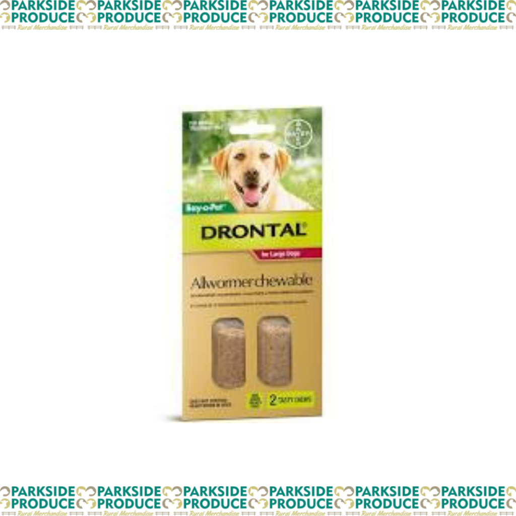 Drontal Large Dogs 2 Chews