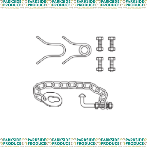 Gate Fit - 25nb Angle Post (Timber/Steel)