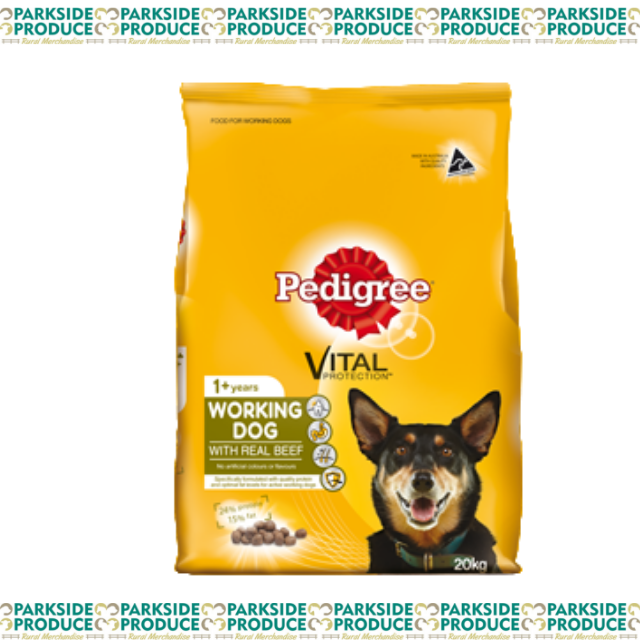 Pedigree working online dog 20kg
