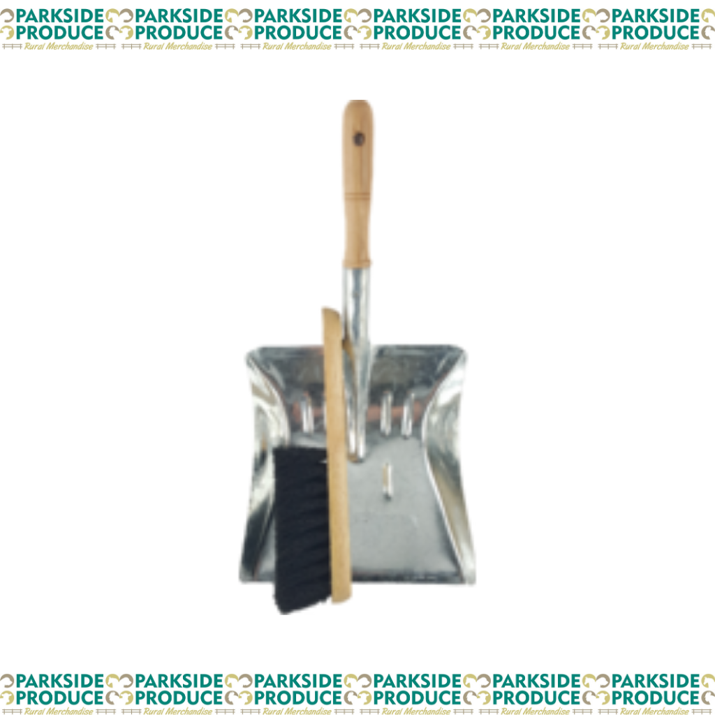 Steel Dustpan and Brush