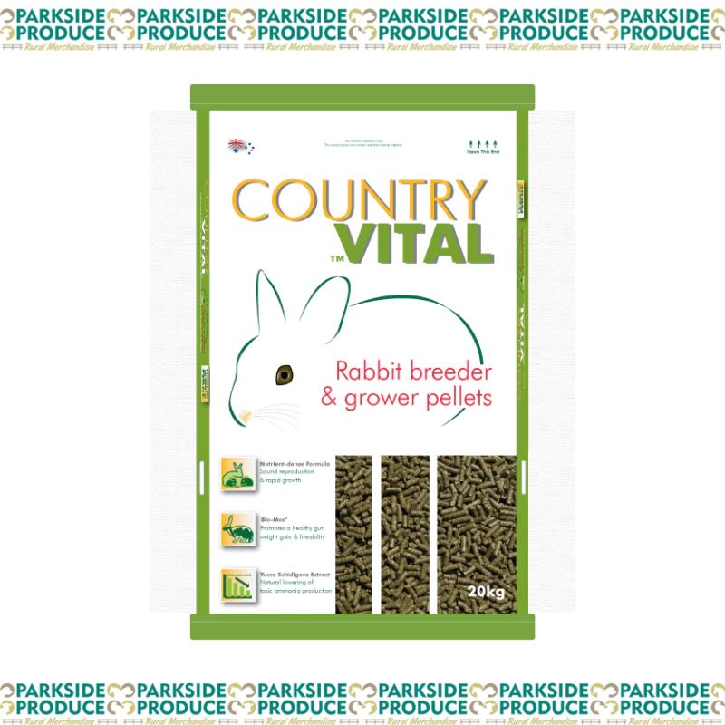 Country vital hot sale rabbit pellets