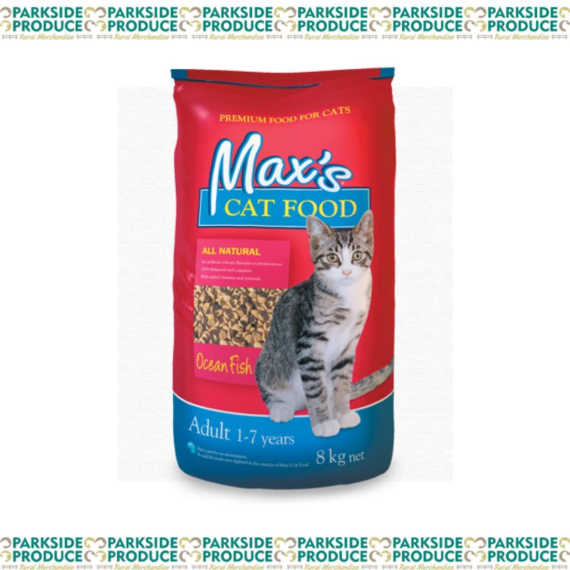 Maxs Cat Food Ocean Fish 8kg: Quality Bulk Nutrition for Cats